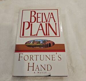 Belva Plain Fortune's Hand Hardcover Book